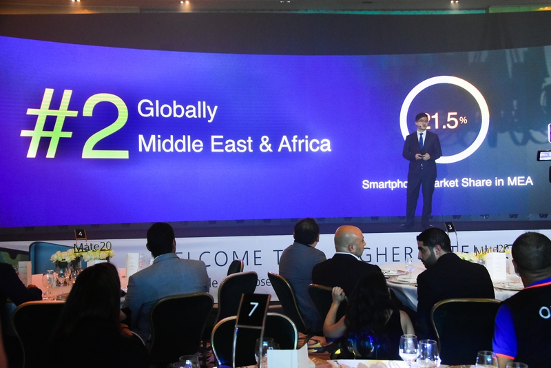 Launching of the Huawei Mate20 at Four Seasons Hotel